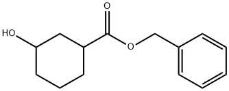 benzyl 3-hydroxycyclohexanecarboxylate 结构式