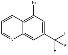 5-bromo-7-(trifluoromethyl)quinoline Structure