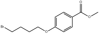 methyl 4-(4-bromobutoxy)benzoate 结构式