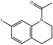 1-(7-碘-3,4二氢-喹啉-1-基)乙醇,1241912-47-9,结构式