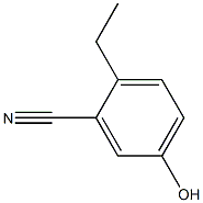 2-ethyl-5-hydroxybenzonitrile Structure