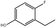 3-ethyl-4-fluorophenol Struktur