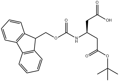 (S)-3-((((9H-Fluoren-9-yl)methoxy)carbonyl)amino)-5-(tert-butoxy)-5-oxopentanoic acid|(S)-3 - ((((9H-芴-9-基)甲氧基)羰基)氨基)-5-(叔丁氧基)-5-氧代戊酸