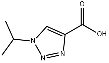 1-(丙-2-基)-1H-1,2,3-三唑-4-羧酸,1249780-66-2,结构式