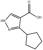 5-Cyclopentyl-1H-pyrazole-4-carboxylic acid|5-环戊基-1H-吡唑-4-羧酸