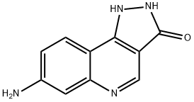 7-amino-1,2-dihydropyrazolo[4,3-c]quinolin-3-one Structure