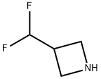 3-(difluoromethyl)azetidine 化学構造式