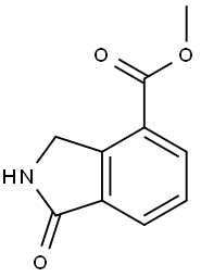 methyl 1-oxoisoindoline-4-carboxylate Structure