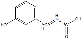 m-Coumaric acid-[13C3]|m-Coumaric acid-[13C3]