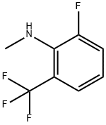 2-氟-N-甲基-6-(三氟甲基)苯胺, 1261638-69-0, 结构式