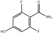 2,6-二氟-4-羟基苯甲酰胺,1261825-32-4,结构式