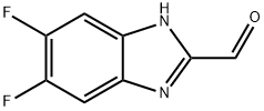 5,6-Difluoro-1H-benzoimidazole-2-carbaldehyde Structure
