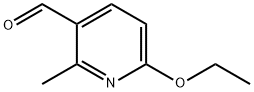 6-Ethoxy-2-methylpyridine-3-carboxaldehyde Structure