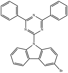 3-bromo-9-(4,6-diphenyl-1,3,5-triazin-2-yl)-9H-carbazole