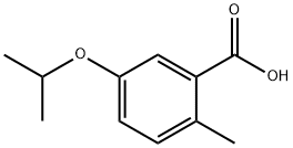 5-isopropoxy-2-methylbenzoic acid 化学構造式