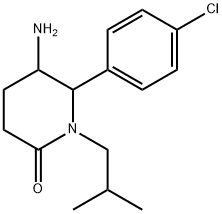 1-isobutylpiperidin-2-one 化学構造式