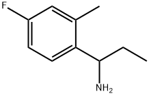 1-(4-FLUORO-2-METHYLPHENYL)PROPAN-1-AMINE Struktur