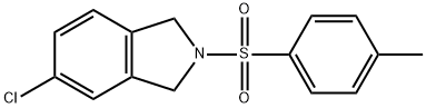 5-氯-2-甲苯磺酰异二氢吲哚, 127168-77-8, 结构式