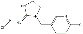 DESNITRO吡虫啉盐酸盐,127202-53-3,结构式