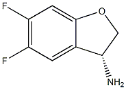 (R)-5,6-二氟-2,3-二氢苯并呋喃-3-胺, 1272739-50-0, 结构式