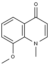 8-Methoxy-1-methyl-1H-quinolin-4-one Structure