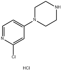 1-(2-氯吡啶-4-基)哌嗪盐酸盐, 1279029-86-5, 结构式