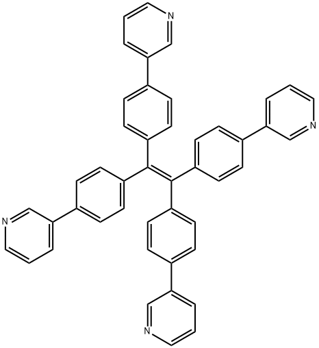 tetra-(3-pyridylphenyl)ethylene 化学構造式