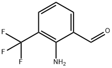 Benzaldehyde, 2-amino-3-(trifluoromethyl)- 化学構造式