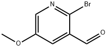 2-bromo-5-methoxypyridine-3-carbaldehyde Structure