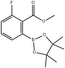 methyl 2-fluoro-6-(4,4,5,5-tetramethyl-1,3,2-dioxaborolan-2-yl)benzoate|methyl 2-fluoro-6-(4,4,5,5-tetramethyl-1,3,2-dioxaborolan-2-yl)benzoate