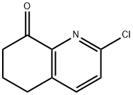 2-氯-6,7-二氢喹啉-8(5H)-酮, 129337-86-6, 结构式