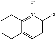 2-CHLORO-5,6,7,8-TETRAHYDROQUINOLINE 1-OXIDE 化学構造式