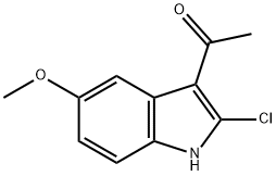 1-(2-Chloro-5-methoxy-1H-indol-3-yl)-ethanone Structure