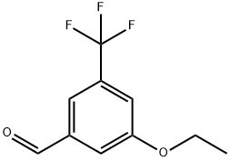3-Ethoxy-5-(trifluoromethyl)benzaldehyde Structure