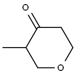 3-methyldihydro-2H-pyran-4(3H)-one 化学構造式