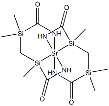 Bis(bis(trimethylsilyl)amido)strontium, 98% 结构式