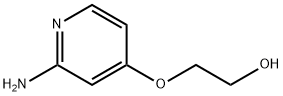 2-[(2-amino-4-pyridinyl)oxy]ethanol Structure