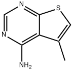 5-methylthieno[2,3-d]pyrimidin-4-amine Struktur