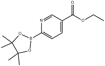 5-(Ethoxycarbonyl)pyridine-2-boronicacidpinacolester Structure