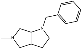 1-Benzyl-5-methyloctahydropyrrolo[3,4-b]pyrrole Struktur