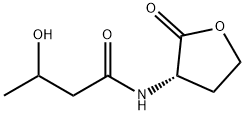 N-(3-Hydroxybutanoyl)-L-homoserine lactone Structure