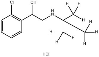 (RS)-2-tert-Butyl-d9-amino-1-(2-chlorophenyl)ethanol hydrochloride|妥布特罗-D9