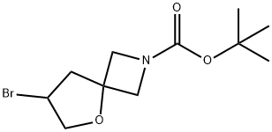 Tert-Butyl 7-Bromo-5-Oxa-2-Azaspiro[3.4]Octane-2-Carboxylate 化学構造式