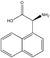(S)-2-氨基-2-(1-萘基)-乙酸 结构式