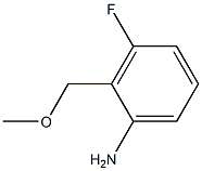 3-fluoro-2-(methoxymethyl)aniline Structure