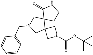 11-Benzyl-6-Oxo-2,7,11-Triaza-Dispiro[3.0.4.3]Dodecane-2-Carboxylic Acid Tert-Butyl Ester Structure
