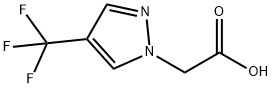 2-(4-(trifluoromethyl)-1H-pyrazol-1-yl)acetic acid Structure