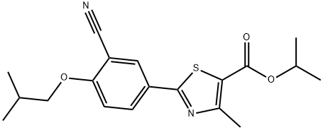 isopropyl 2-(3-cyano-4-isobutoxyphenyl)-4-methylthiazole-5-carboxylate|非布索坦杂质L