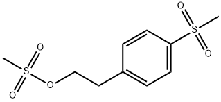 Methanesulfonic Acid 2-(4-Methanesulfonyl-Phenyl)-Ethyl Ester Structure