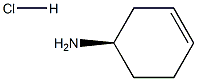 (1R)-3-环己烯-1-胺盐酸盐 结构式